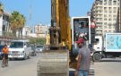 محافظ بورسعيد يتابع أعمال تطوير شارع عبد الرحمن شكري بحي الضواحي