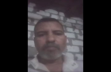 مصري يطلب من الشرطة القبض عليه (فيديو) مصري يطلب من الشرطة القبض عليه (فيديو)