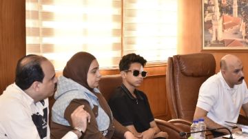 بعد تعرضه لإصابة بالغة فى المدرسة.. محافظ بورسعيد يستجيب لاستغاثة أسرة يوسف بعد تعرضه لإصابة بالغة فى المدرسة.. محافظ بورسعيد يستجيب لاستغاثة أسرة يوسف