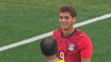 حمزة عبد الكريم يحتفل بأول أهدافه مع منتخب مصر بعد خماسية جنوب السودان حمزة عبد الكريم يحتفل بأول أهدافه مع منتخب مصر بعد خماسية جنوب السودان