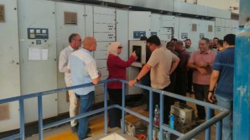 محافظ القليوبية يوجه بسرعة التعامل مع عطل مفاجئ بمحطة مياه عرب جهينة محافظ القليوبية يوجه بسرعة التعامل مع عطل مفاجئ بمحطة مياه عرب جهينة