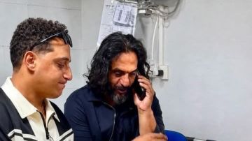 رضا البحراوي يكشف آخر تطورات حالة بهاء سلطان بعد الحادث رضا البحراوي يكشف آخر تطورات حالة بهاء سلطان بعد الحادث