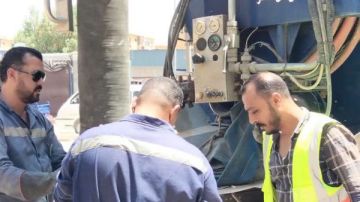 مياه أسوان : تطهير 18 كم من شبكات الصرف .. وإزالة 180 طن رواسب ومخلفات مياه أسوان : تطهير 18 كم من شبكات الصرف .. وإزالة 180 طن رواسب ومخلفات