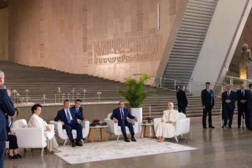 انتصار السيسي: المتحف المصري الكبير يجسد عظمة حضارة أبهرت العالم انتصار السيسي: المتحف المصري الكبير يجسد عظمة حضارة أبهرت العالم
