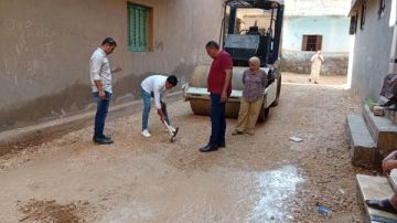 بتكلفة 3 ملايين جنيه.. رصف شوارع مدينة مشتول السوق بالإنترلوك بتكلفة 3 ملايين جنيه.. رصف شوارع مدينة مشتول السوق بالإنترلوك