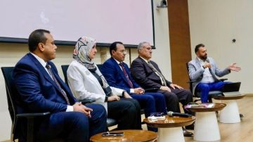 بحوث الإلكترونيات يشارك في ملتقى الذكاء الاصطناعي والاقتصاد الرقمي بحوث الإلكترونيات يشارك في ملتقى الذكاء الاصطناعي والاقتصاد الرقمي