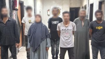 القبض على 9 أشخاص يستغلون 11 طفلا فى أعمال التسول القبض على 9 أشخاص يستغلون 11 طفلا فى أعمال التسول