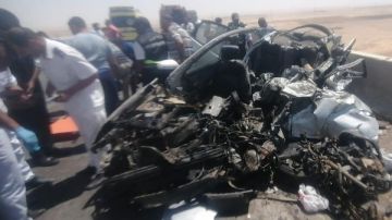 ضبط السائق المتسبب.. مصرع 4 أشخاص وإصابة 6 آخرين في حادث مروع بالدائري الأوسطي ضبط السائق المتسبب.. مصرع 4 أشخاص وإصابة 6 آخرين في حادث مروع بالدائري الأوسطي