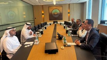 محمد عوض: حريصون على تعزيز الشراكة المؤسسية مع وزارة الاستثمار الإماراتية محمد عوض: حريصون على تعزيز الشراكة المؤسسية مع وزارة الاستثمار الإماراتية