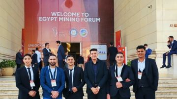 وفد طلابي من علوم دمنهور يشارك في فعاليات منتدى مصر للتعدين 2026 بالعاصمة الإدارية الجديدة