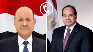 الرئيس السيسي يؤكد لرشاد العليمي حرص مصر على مواصلة دعمها لليمن وشعبه الشقيق