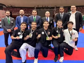 منتخب مصر يتوج بـ11 ميدالية في بطولة أفريقيا للكاراتيه منتخب مصر يتوج بـ11 ميدالية في بطولة أفريقيا للكاراتيه