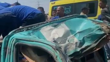 ارتباك مروري أعلى الدائري بعد تصادم عدة سيارات في اتجاه المريوطية ارتباك مروري أعلى الدائري بعد تصادم عدة سيارات في اتجاه المريوطية