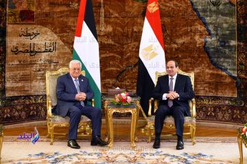 الرئيس السيسي يستقبل نظيره الفلسطيني محمود عباس الرئيس السيسي يستقبل نظيره الفلسطيني محمود عباس
