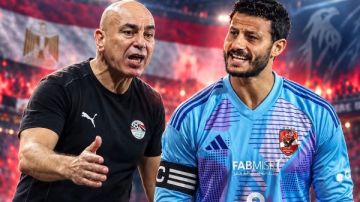 هكشف كل حاجة بعد المباراة.. رد فعل غير متوقع من حسام حسن بشأن أزمة تصريح الشناوي هكشف كل حاجة بعد المباراة.. رد فعل غير متوقع من حسام حسن بشأن أزمة تصريح الشناوي