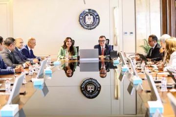 وزيرا التخطيط والإسكان يناقشان الموقف التنفيذي لمشروعات خطة العام المالي 2026 2027 وزيرا التخطيط والإسكان يناقشان الموقف التنفيذي لمشروعات خطة العام المالي 2026 2027