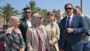 محافظ بورسعيد يتابع مستجدات أعمال ازدواج ورفع كفاءة طريق التفريعة بمدينة بورفؤاد محافظ بورسعيد يتابع مستجدات أعمال ازدواج ورفع كفاءة طريق التفريعة بمدينة بورفؤاد
