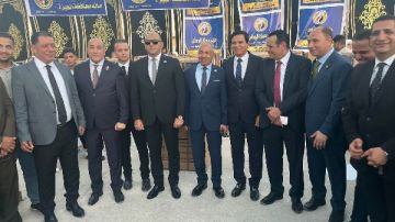 بحضور وزير الزراعة.. مصطفي قمر يحي حفل حماة الوطن بالجيزة بتجهيز 350 عروسة بحضور وزير الزراعة.. مصطفي قمر يحي حفل حماة الوطن بالجيزة بتجهيز 350 عروسة