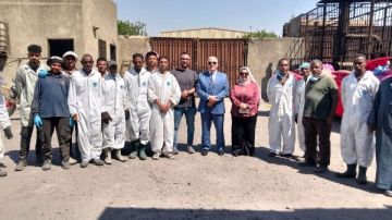 رقابة مشددة على مجمع محارق شبرامنت لمتابعة منظومة التخلص الآمن من النفايات الطبية الخطرة رقابة مشددة على مجمع محارق شبرامنت لمتابعة منظومة التخلص الآمن من النفايات الطبية الخطرة