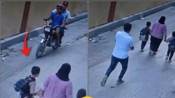 سرقة أم في عز النهار أمام أطفالها وتهديدهم بسلاح أبيض في المنيا سرقة أم في عز النهار أمام أطفالها وتهديدهم بسلاح أبيض في المنيا