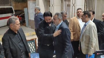 نجوم الأهلي والزمالك في عزاء والدة مدحت عبد الهادي