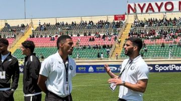 استعدادا لمواجهة جورماهيا.. بيراميدز يصل استاد نيايو الوطني بكينيا استعدادا لمواجهة جورماهيا.. بيراميدز يصل استاد نيايو الوطني بكينيا