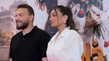 ملك زاهر تهنئ خطيبها شريف الليثي بفيلمه الجديد مطلوب عائليا ملك زاهر تهنئ خطيبها شريف الليثي بفيلمه الجديد مطلوب عائليا