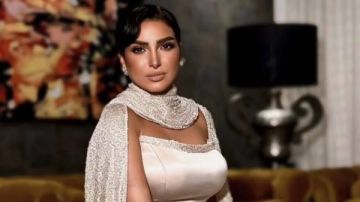 روجينا تخطف الأنظار بفستان جريئ روجينا تخطف الأنظار بفستان جريئ