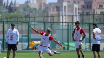 منتخب الشباب يواصل تدريباته.. ووائل رياض يشيد بروح اللاعبين منتخب الشباب يواصل تدريباته.. ووائل رياض يشيد بروح اللاعبين