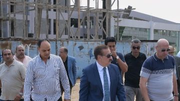 محافظ بورسعيد يتفقد المراحل الأخيرة لأعمال التطوير والازدواج بشارع حسن عمار محافظ بورسعيد يتفقد المراحل الأخيرة لأعمال التطوير والازدواج بشارع حسن عمار