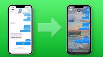بعد تحديث iOS 27.. طريقة تغيير خلفية المحادثات في رسائل آيفون بعد تحديث iOS 27.. طريقة تغيير خلفية المحادثات في رسائل آيفون