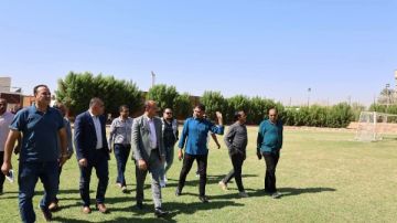 موجز أخبار الوادي الجديد: نائب المحافظ يتفقد الاستاد الرياضي.. ودعم المدارس بالرمال الصفراء بمركز بلاط موجز أخبار الوادي الجديد: نائب المحافظ يتفقد الاستاد الرياضي.. ودعم المدارس بالرمال الصفراء بمركز بلاط