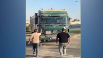 القبض على سائق نقل صدم سيارة في الشرقية القبض على سائق نقل صدم سيارة في الشرقية