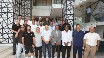 مدربو الرخصة PRO يحضرون مباراة مصر وليبيا في الإسماعيلية مدربو الرخصة PRO يحضرون مباراة مصر وليبيا في الإسماعيلية