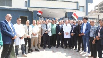 في العيد الـ145 للشرقية.. افتتاح قسم الإستقبال والطوارئ الجديد بمستشفى منيا القمح في العيد الـ145 للشرقية.. افتتاح قسم الإستقبال والطوارئ الجديد بمستشفى منيا القمح