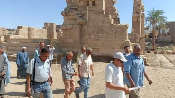 الأقصر.. معبد الطود جاهز لاستقبال الموسم السياحي الجديد الأقصر.. معبد الطود جاهز لاستقبال الموسم السياحي الجديد