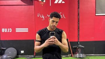 مصطفي شوبير يشارك جمهوره صورا من الجيم مصطفي شوبير يشارك جمهوره صورا من الجيم