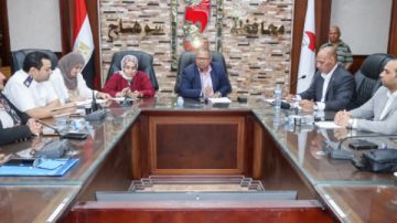 محافظ سوهاج يوجه بتكثيف الاستعدادات لاستضافة دورة الألعاب البارالمبية الوطنية محافظ سوهاج يوجه بتكثيف الاستعدادات لاستضافة دورة الألعاب البارالمبية الوطنية