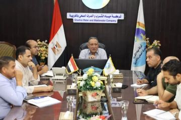 رئيس مياه الغربية يتابع تنفيذ الإجراءات التصحيحية وتلافي الملاحظات لتقرير التفتيش بفرع السنطة رئيس مياه الغربية يتابع تنفيذ الإجراءات التصحيحية وتلافي الملاحظات لتقرير التفتيش بفرع السنطة