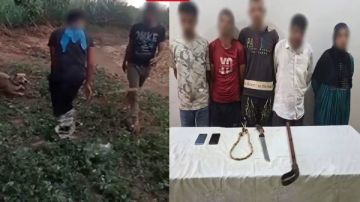 ضبط 5 متهمين في احتجاز عامل وتهديده بكلب لمساومة أسرته بالغربية والنيابة تحبسه 4 أيام ضبط 5 متهمين في احتجاز عامل وتهديده بكلب لمساومة أسرته بالغربية والنيابة تحبسه 4 أيام
