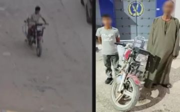 ضبط المتورطين في واقعة طفل يقود دراجة نارية بالجيزة ضبط المتورطين في واقعة طفل يقود دراجة نارية بالجيزة