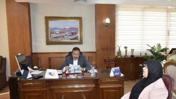 محافظ بورسعيد يتابع الموقف التنفيذي لمشروعات جهاز تعمير سيناء محافظ بورسعيد يتابع الموقف التنفيذي لمشروعات جهاز تعمير سيناء