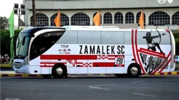 حافلة الزمالك تصل ستاد القاهرة لمواجهة أبوقير للأسمدة حافلة الزمالك تصل ستاد القاهرة لمواجهة أبوقير للأسمدة