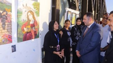 افتتاح المعرض الختامي لمخرجات الورش التدريبية بدمياط افتتاح المعرض الختامي لمخرجات الورش التدريبية بدمياط