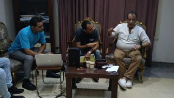 صلاح الشرنوبي يبدأ بروفات أوبريت ملحمة العبور بمسرح البالون صلاح الشرنوبي يبدأ بروفات أوبريت ملحمة العبور بمسرح البالون