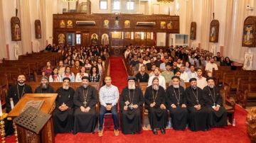 إيبارشية هولندا تنظم مؤتمرا للدفاعيات بمشاركة أكثر من 700 شخص إيبارشية هولندا تنظم مؤتمرا للدفاعيات بمشاركة أكثر من 700 شخص
