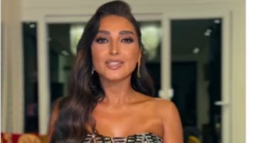 روجينا تبهر متابعيها بفستان لافت روجينا تبهر متابعيها بفستان لافت