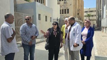 وكيل صحة الغربية تتفقد مستشفى حميات طنطا لإعدادها لـ اعتماد الجودة بمعايير GAHAR وكيل صحة الغربية تتفقد مستشفى حميات طنطا لإعدادها لـ اعتماد الجودة بمعايير GAHAR