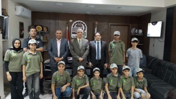 قبل بطولة الجمهورية.. تعليم قنا يستقبل أبطال المشروع القومي للبطل الأولمبي لتنس الطاولة قبل بطولة الجمهورية.. تعليم قنا يستقبل أبطال المشروع القومي للبطل الأولمبي لتنس الطاولة