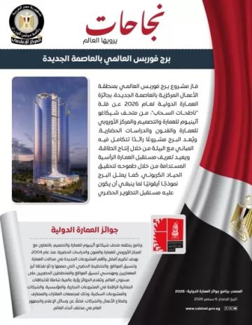 مؤسسة متحف شيكاغو أثينيوم للعمارة والتصميم والمركز الأوروبي للعمارة والفنون يحصد جائزة العمارة الدولية لعام 2026 عن فئة ناطحات السحاب مؤسسة متحف شيكاغو أثينيوم للعمارة والتصميم والمركز الأوروبي للعمارة والفنون يحصد جائزة العمارة الدولية لعام 2026 عن فئة ناطحات السحاب